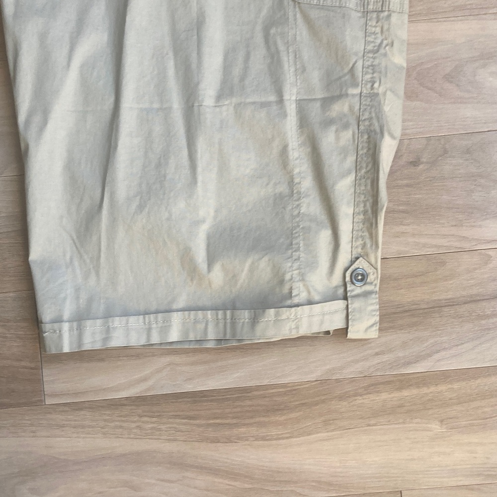 Dash tan Taylor Capri comfort waist cargo pocket comfee flex elastic waist 3X - Picture 7 of 17